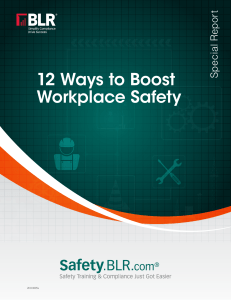 12 ways boost workpl safety
