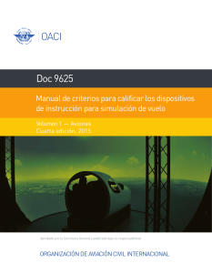 Manual de Criterios Evaluar Simuladores OACI 9625 Vol I