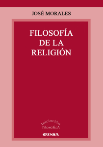 FILOSOFIA DE LA RELIGIÓN edited