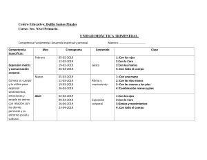 Plan de Unidad Trimestral: Expresión Motriz en Primaria