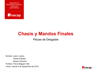 Chasis y Mandos Finales EVS1