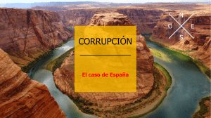 CORRUPCIÓN  Caso de España