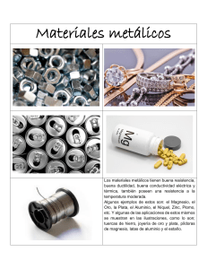 Tipos de materiales (muestrario)