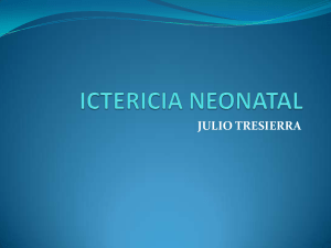 ICTERICIA NEONATAL JCTC