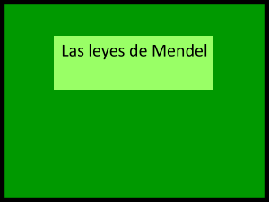 Leyes-Mendel