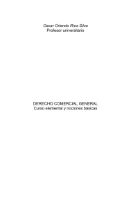 Derecho Comercial General- caracteristicas