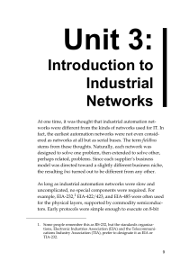 AutomationNetworkSelection 3rdEd Chapter3