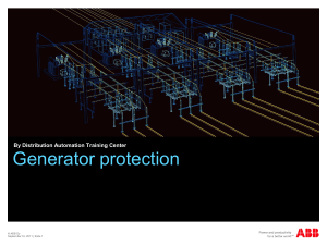 Generator Protection 2011