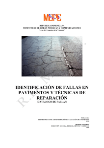 República Dominicana sistema-identifición-fallas pavimentos