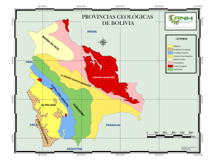 provincias geológicas