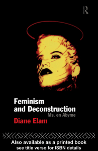 feminism and deconstruction 
