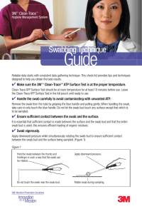 swabing technique guide