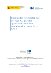 Habilidades y competencias siglo21 OCDE