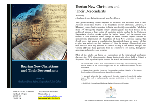 Iberian new Christian and Their Descenda