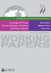 Coverage of Private Pension Systems, Evidence and Policy Options