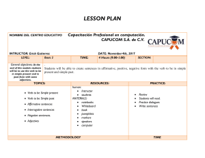 lesson plan basic 2,saturday 4de November