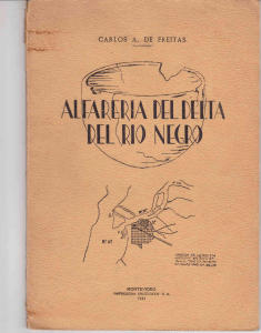 Alfareria del Delta del Rio Negro Carlos A de Freitas