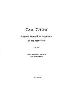Czerny1-Practical Method for Beginners