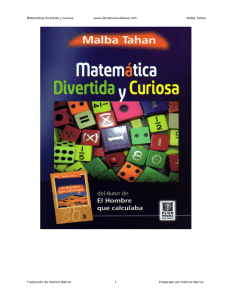 Microsoft Word - Matematica divertida y curiosa - Malba Tahan.docx