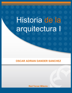 M1-Historia de la arquitectura I
