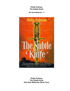 [His Dark Materials - Book 2] Philip Pullman - The Subtle Knife 
