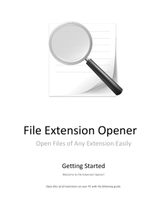 File Extension Opener Guide