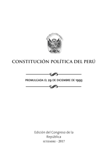 CONSTITUCION DEL PERÚ
