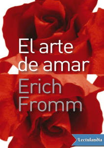 LIBRO Fromm.- El arte de amar
