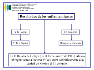 Caracteristicas de la  Rev Mexicana 1910