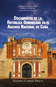 Documentos de la República Dominicana en el Archivo Nacional de Cuba