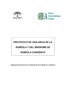 Protocolo Rubeola Andalucia