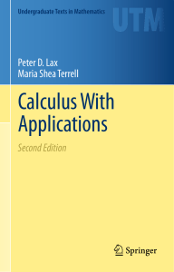 2014 Book CalculusWithApplications