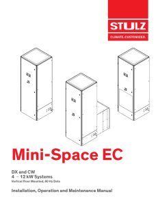 STULZ Mini-Space EC IOM OCC0207-