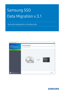 Samsung SSD Data Migration User Manual SPA v.3.1