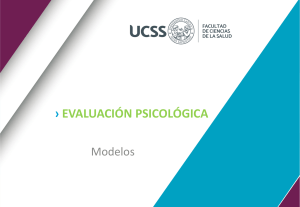 Evaluacion Psicológica - modelos s1