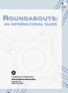 FHWA Roundabouts An Informational Guide