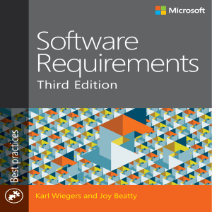 Software Requirements (3rd edition)