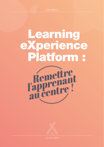 Learning-experience-platform