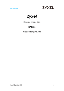 Manual NAS Zyxel NAS328
