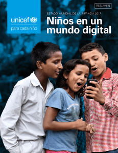 Niños en un mundo digital UNICEF