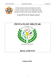 reglamento internacional para pentatlones militares