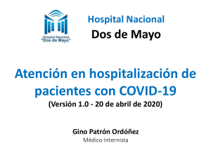 Atención en Hospitalizacion COVID-19 HNDM v1.3