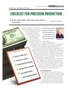 Checklist-for-Precision-Production April2014