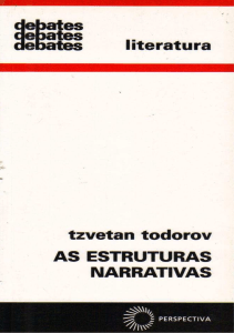 TODOROV, T. As estruturas narrativas (2)