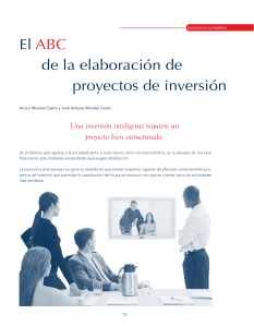 ABC de los proyectos de inversiòn
