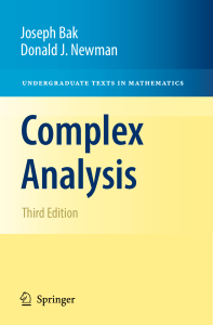 2010 Book Complex Analysis