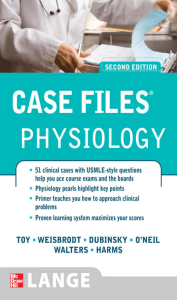 Case Files- Physiology, 2nd ed. 2009