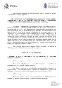 BASES CONVOCATORIA OFICIAL DE POLICÍA 2020 CNP