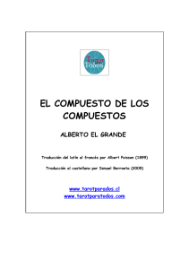 Compuesto De Los Compuestos De Alberto El Grande Trad By Ismael Berroeta