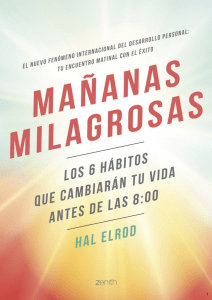 MAÑANAS MILAGROSAS - HAL ELROD